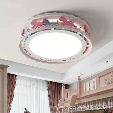 Pony Kids Led Ceiling Lamp For Children'S Room